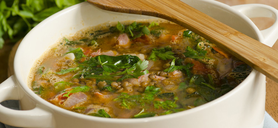 Lentil Stew Bowl