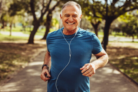 Man exercising